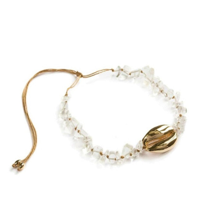 Dongmu Jewellery 2022 Bohemian Style Fashion Original Handmade Beach Shell Lady Necklace Alloy Pendant Exquisite Jewelry - Charlie Dolly