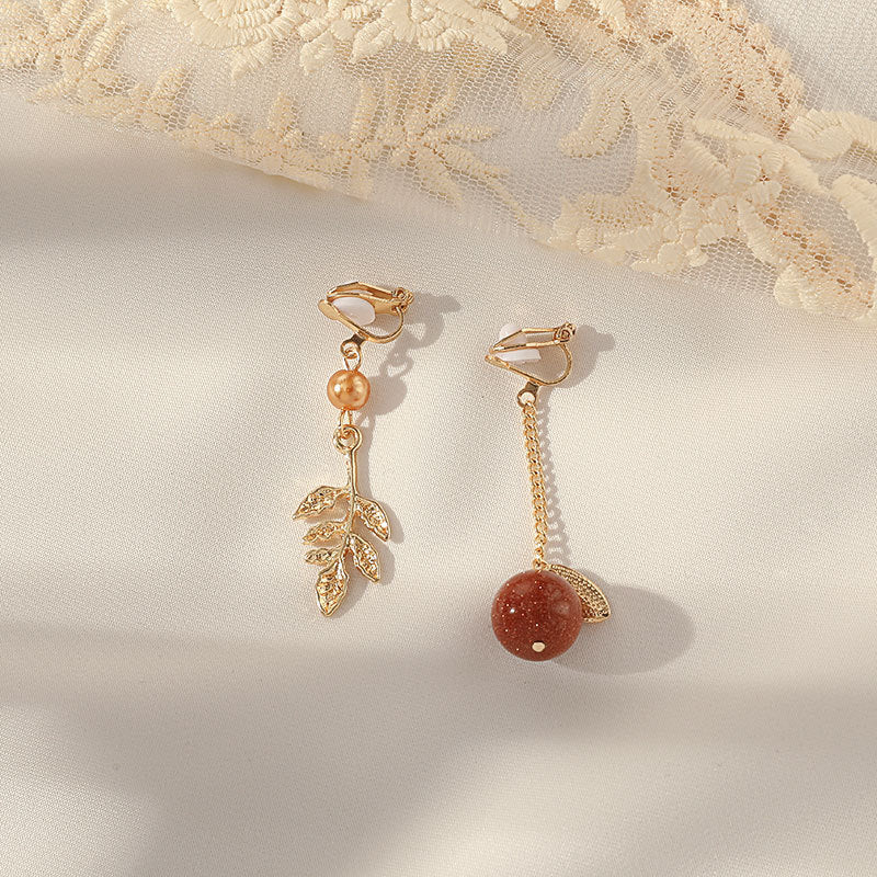 Ear Clips Without Pierced Ears Female Temperament Long Simple Ear Jewelry Thin Earrings Temperament Fashionable Exquisite - Charlie Dolly