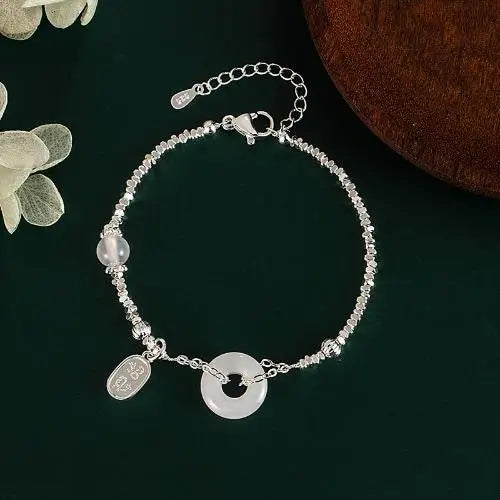Golden Shell Retro Flower Women's Bracelet Light Luxury Versatile High End Unique Design Girlfriend Accessories Banquet Jewelry