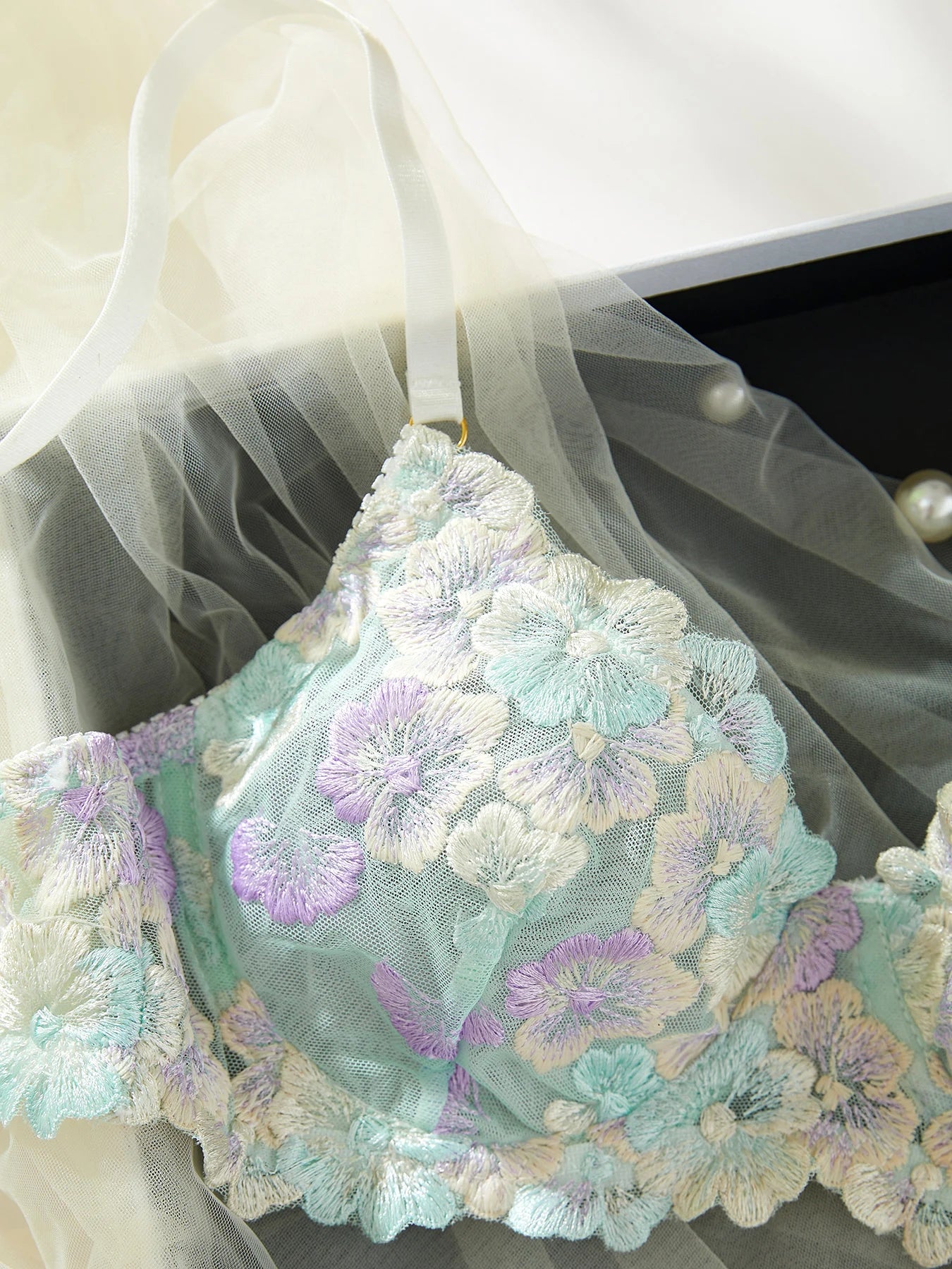 Ellolace Fancy Lingerie Sexy Delicate Underwear Lace Embroidery Bilizna Set Fairy Intim Goods Onlyfans Kit Beautiful Brief Sets - Charlie Dolly