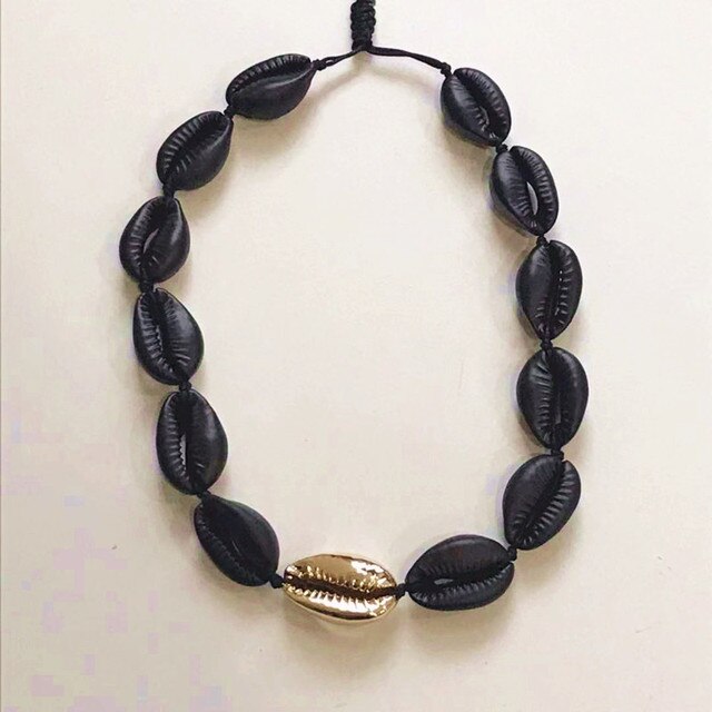 Dongmu Jewellery 2022 Bohemian Style Fashion Original Handmade Beach Shell Lady Necklace Alloy Pendant Exquisite Jewelry - Charlie Dolly