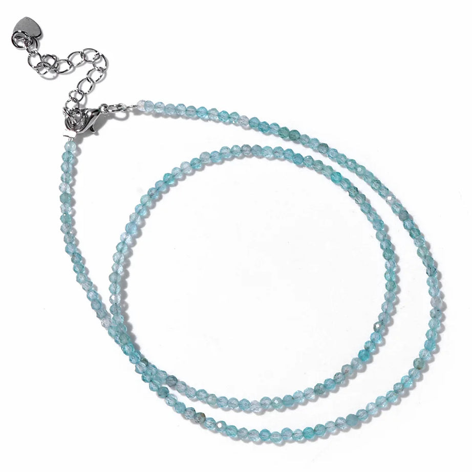 Crystal Stone Beaded Necklace