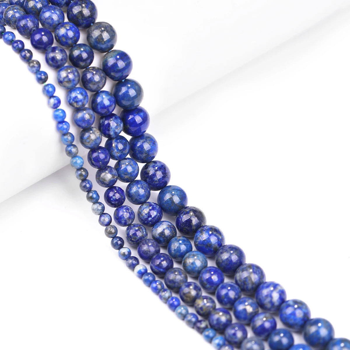 AAA Natural Stone Beads Lapis Lazuli Round Loose Stone Beads For Jewelry Making DIY Bracelet Earrings Accessories  4/6/8/10mm