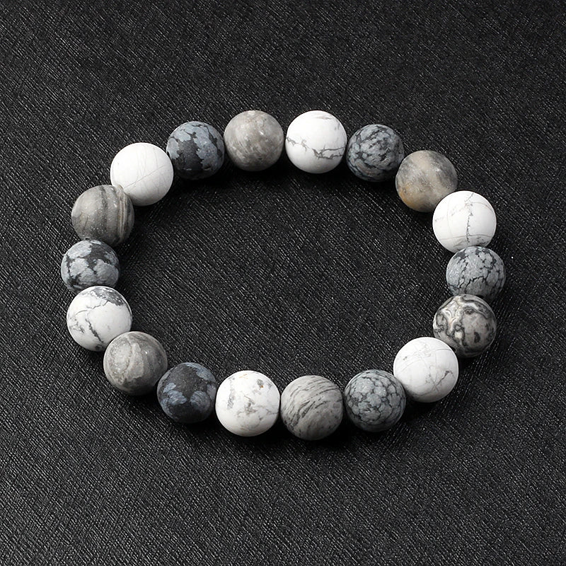 Galaxy Solar System Bracelet Men Universe Nine Planets Natural Stone Stars Earth Moon Bracelets for Women Fashion Couple Jewelry