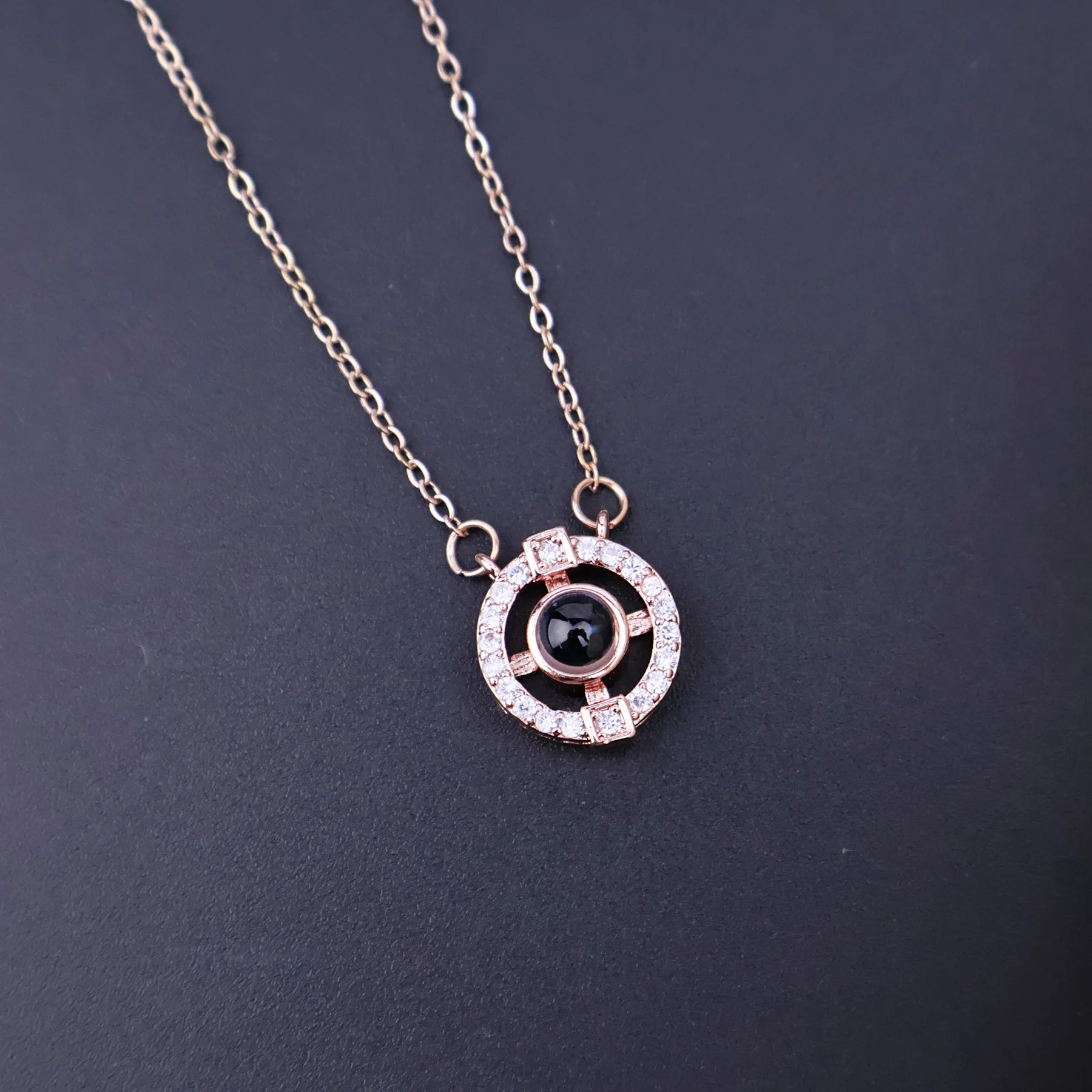 Projection Necklace 100 Languages I Love You Pendant Necklaces For Lover Girlfriend 2026 Creative Couple Romantic Jewelry Gifts