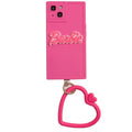 Barbie Rose Red Square Iphone13 14Plus Xr Xsmax Promax Phone Case Fashion Cute Kawaii Anti Fall Shockproof Soft Pendant Girls - Charlie Dolly