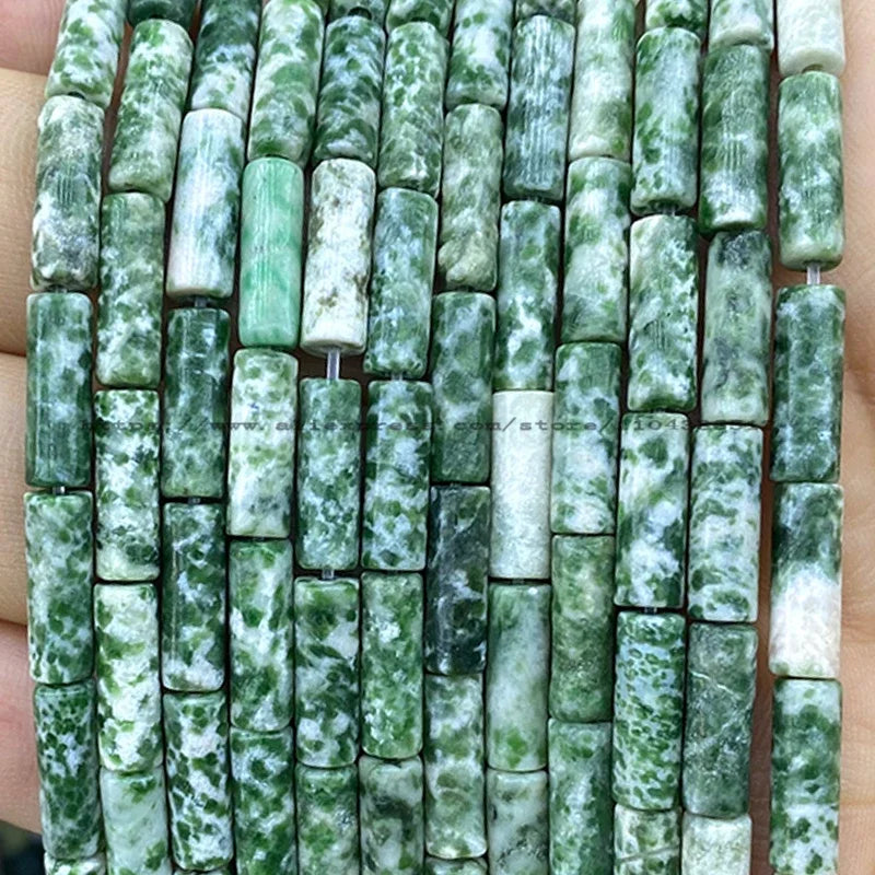 4x13mm Tube Natural Stone AA Lapis Lazuli Loose Spacer Beads for Jewelry Making Diy Bracelet Charms Earrings Accessories
