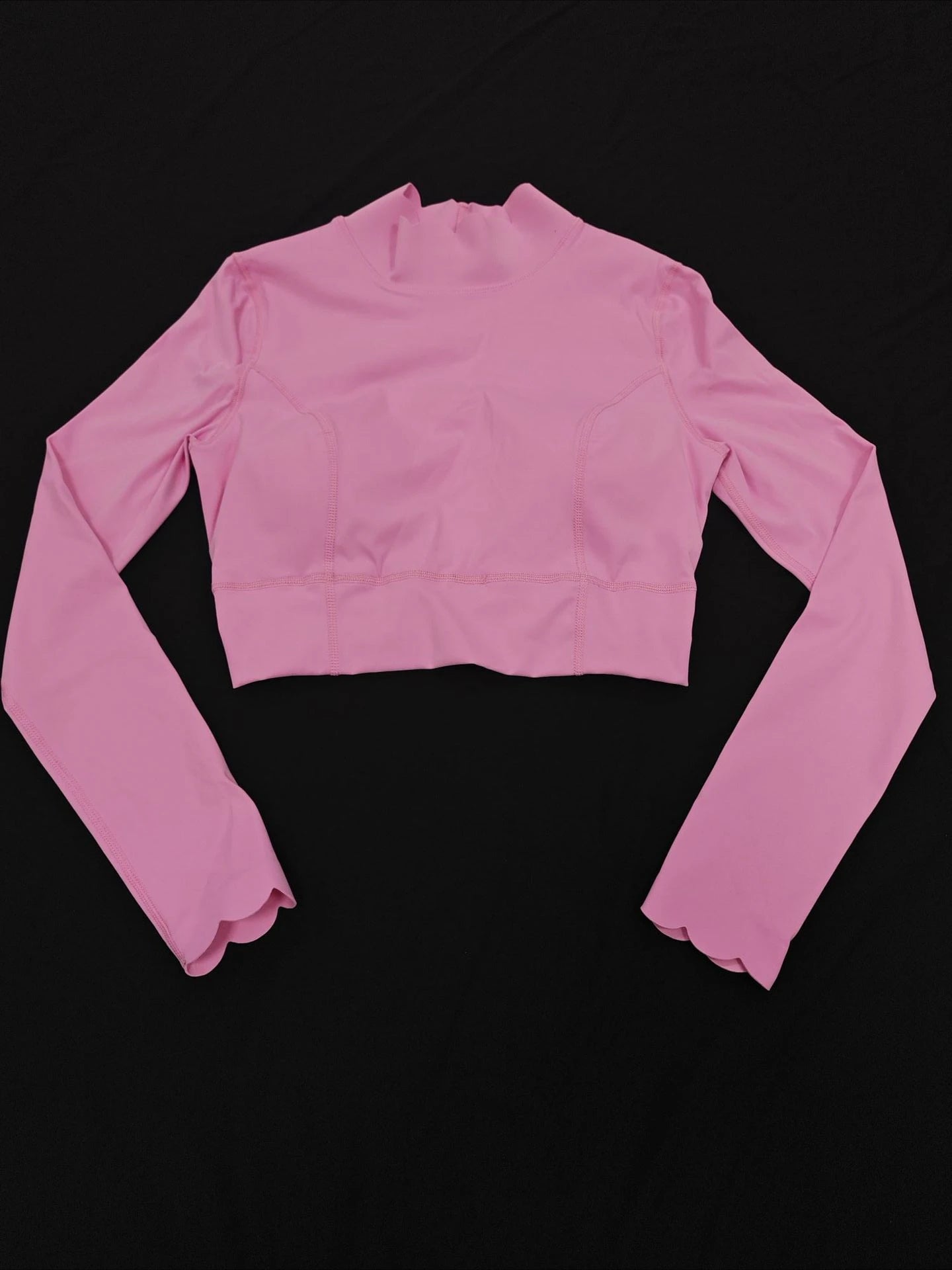 Yoga dress Long sleeve lace backless sexy fitness running T-shirt women sports yoga top exercise bra pants - Charlie Dolly