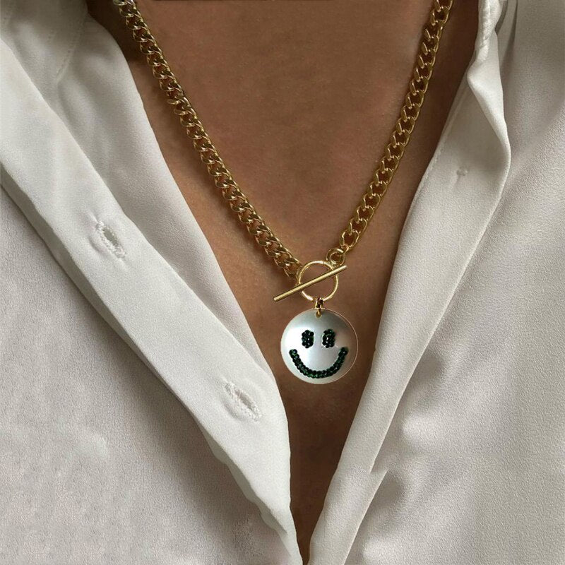 Collar Handmade Choker Man Women Minimalist Mix De Colares Rebeca E Diana Stone Ladies Fashion Jewelry necklace Creative Gift - Charlie Dolly