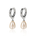 Imitation Pearl Earrings Women Fashion Snowflake Crystal Earrings Charm Zircon Jewelry Cute Earrings Best Choice for Couple Gift - Charlie Dolly