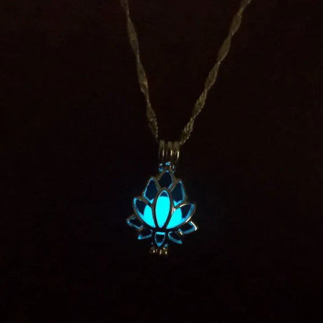Lotus Flower Yoga Necklace & Bracelet Set, Meditation Talisman