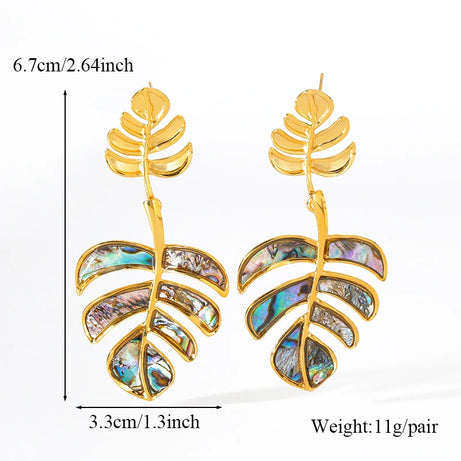 Blue Stone Gold Plated Drop Earrings Jewelry