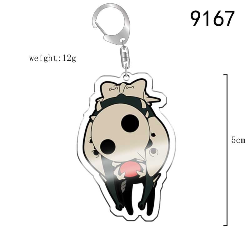 Anime EVA Keychain Cute Q Version Characters Cartoon Print Acrylic Key Chain Ring Holder Bag Charm Classic Jewelry Teens Gift - Charlie Dolly