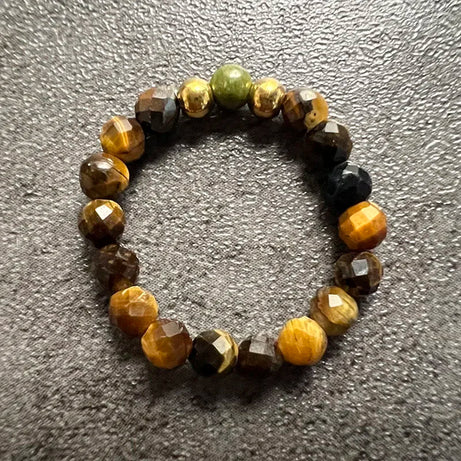 Boho Natural Stone Party Rings For Women Girls Trendy Handmade Jewelry Gift Amethyst Turquoise Tigereye Statement Ring Wholesale - Charlie Dolly