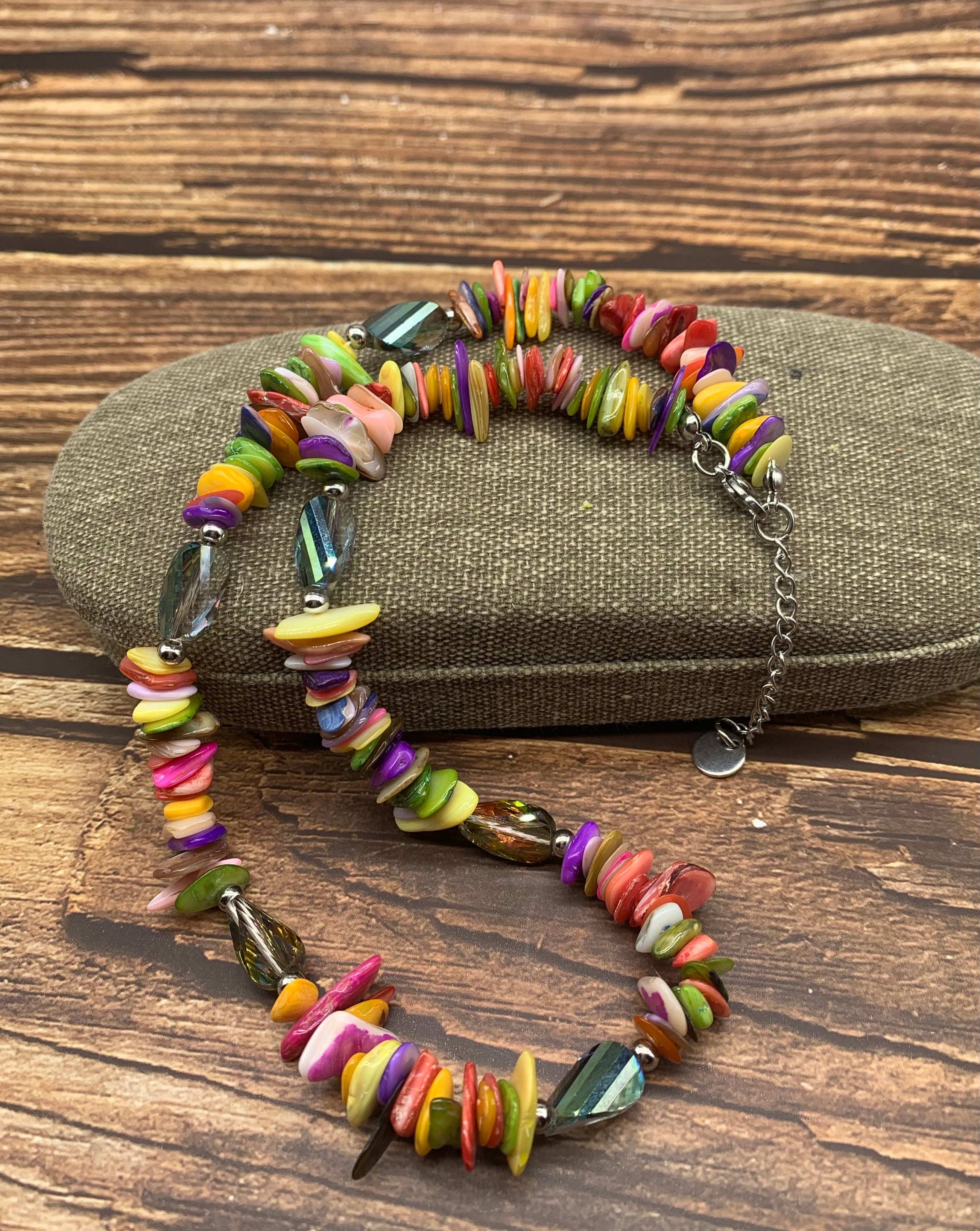 fashion retro style beaded necklace natural shell surfing necklace for men and women men's tribal fashion gift - Charlie Dolly