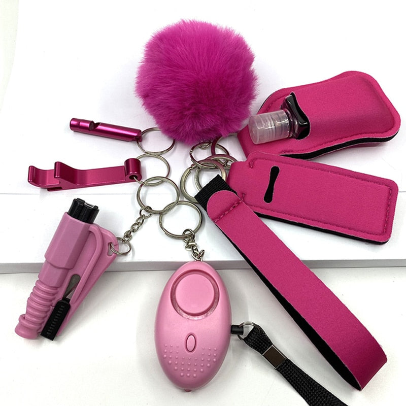 Self-Defense Bulk Accessories Pe Defensive Self Defense Keychain Set Women - Charlie Dolly