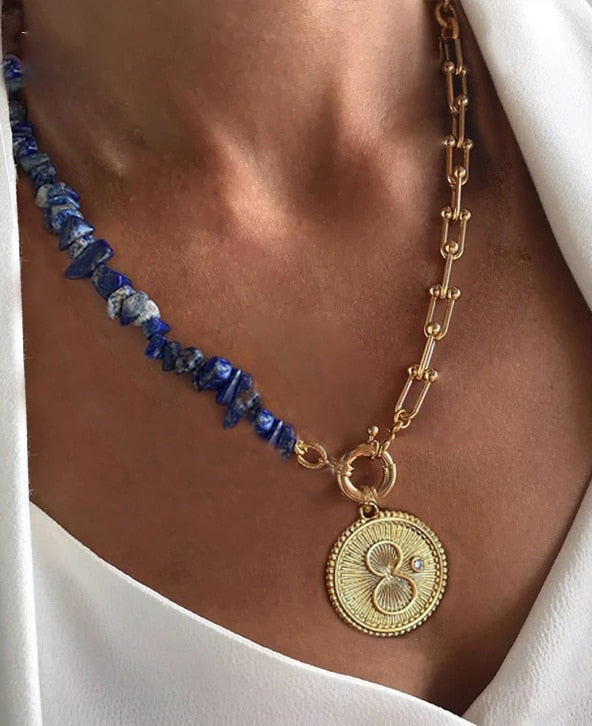 birthday gift Unisex Collar Concha Hip Hop Rock Stylish summer Polymer Clay boho puka shell Choker necklace jewelry women - Charlie Dolly