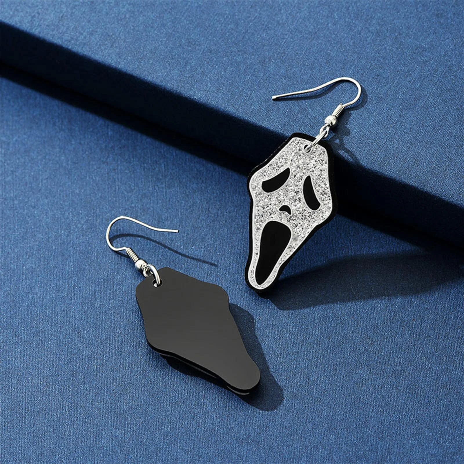 Halloween Earrings Funky Spooky Quirky Earrings Poison Jewelry Creepy Halloween Earrings Halloween Skeleton kull Head Earrings - Charlie Dolly