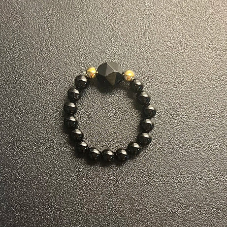 Boho Natural Stone Ring For Wedding Multi Color Handmade Stretchy Jewelry With Stainless Steel Fashion Beaded Rings - Charlie Dolly
