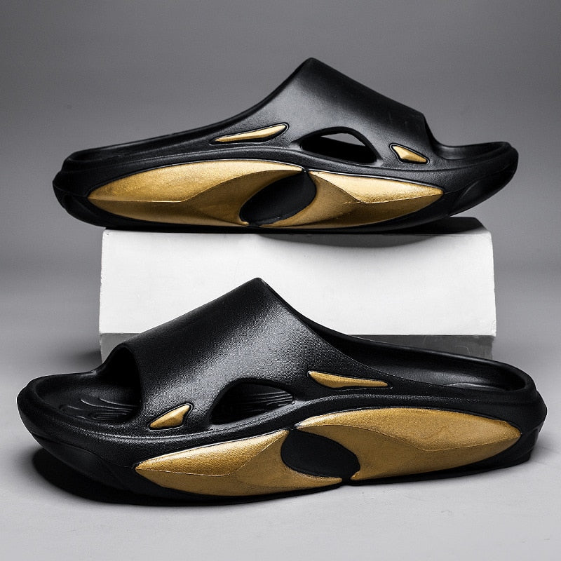 Men Beach Slippers Platform Flip Flop Sandals Summer Sandals Best Sellers In Products Shoes for Men Non-slip Casual Flat Sandal - Charlie Dolly