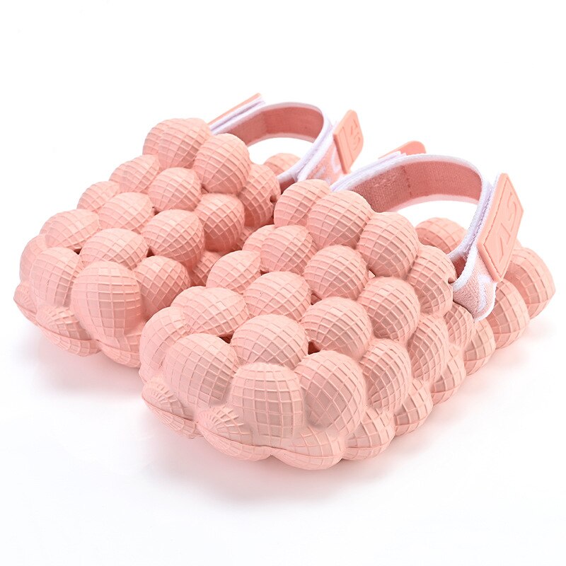 Comwarm Toddler Children Bubble Slippers  Kids Summer Sandals Outdoor Leisure Beach Slides Boys Girls Closed Toe Home Shoes