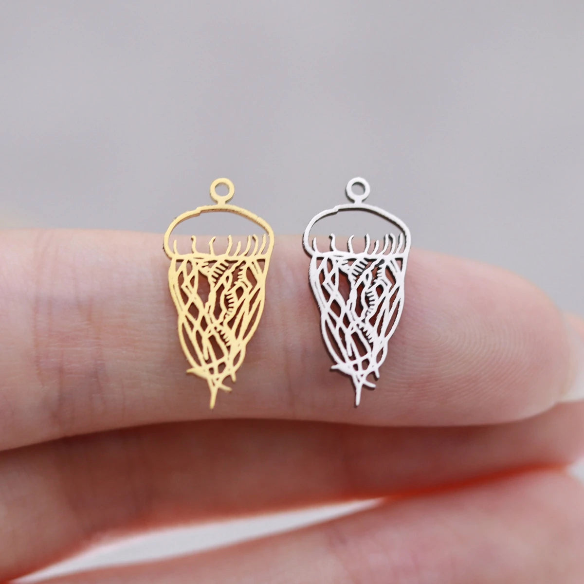 3pcs Glasses Charms DIY Earring Necklace Bracelet Unicycle Love House Hamsa Hand Lotus Flower Pendant For Jewelry Making