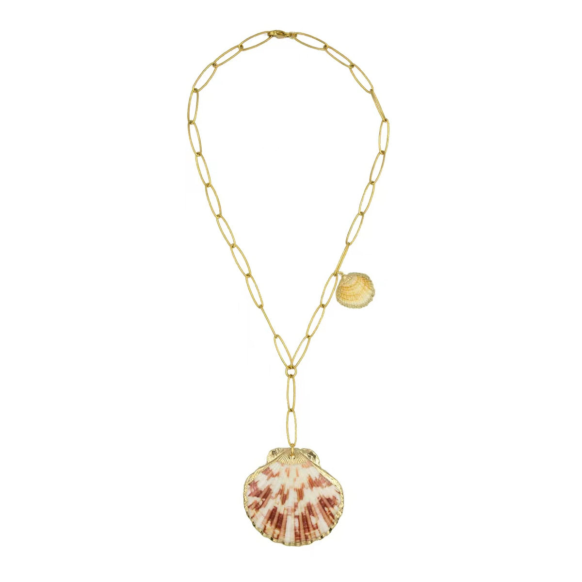 Dongmu Jewellery 2022 Bohemian Style Fashion Original Handmade Beach Shell Lady Necklace Alloy Pendant Exquisite Jewelry - Charlie Dolly