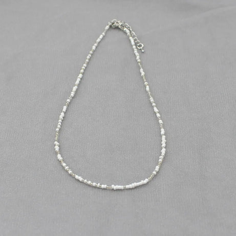Heart Shell Boho Beaded Choker Necklace