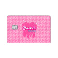 14 Styles Kawaii Barbie Matte Card Stickers Cartoon Fashion Diy Credit Debit Card Game Card Skin Sticker Cover Decor Only Front - Charlie Dolly
