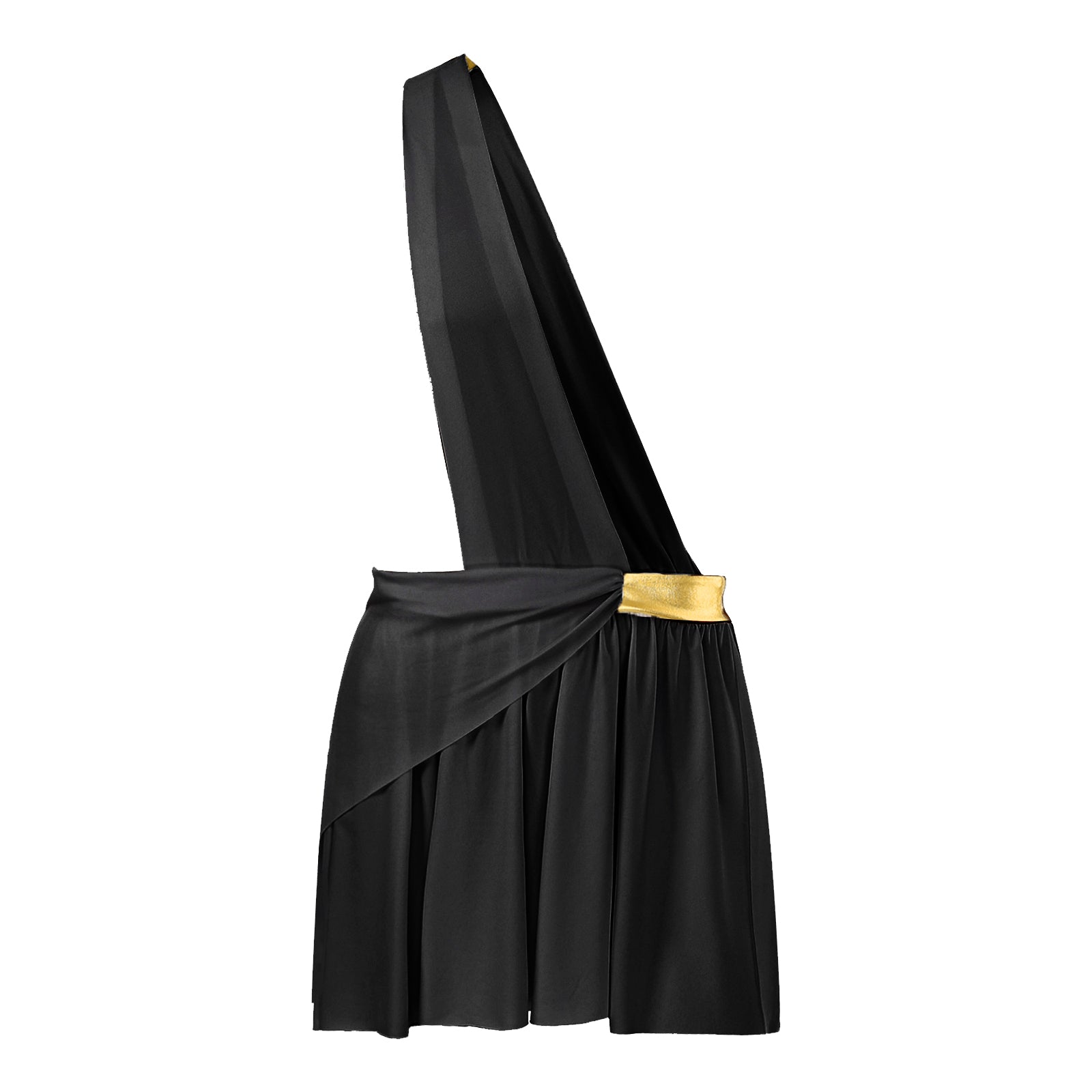Men's  Ancient Greek God Halloween Party Costume Cosplay One Shoulder Strap Skirts Knight Warrior Theatrical Performance Outfit - Charlie Dolly
