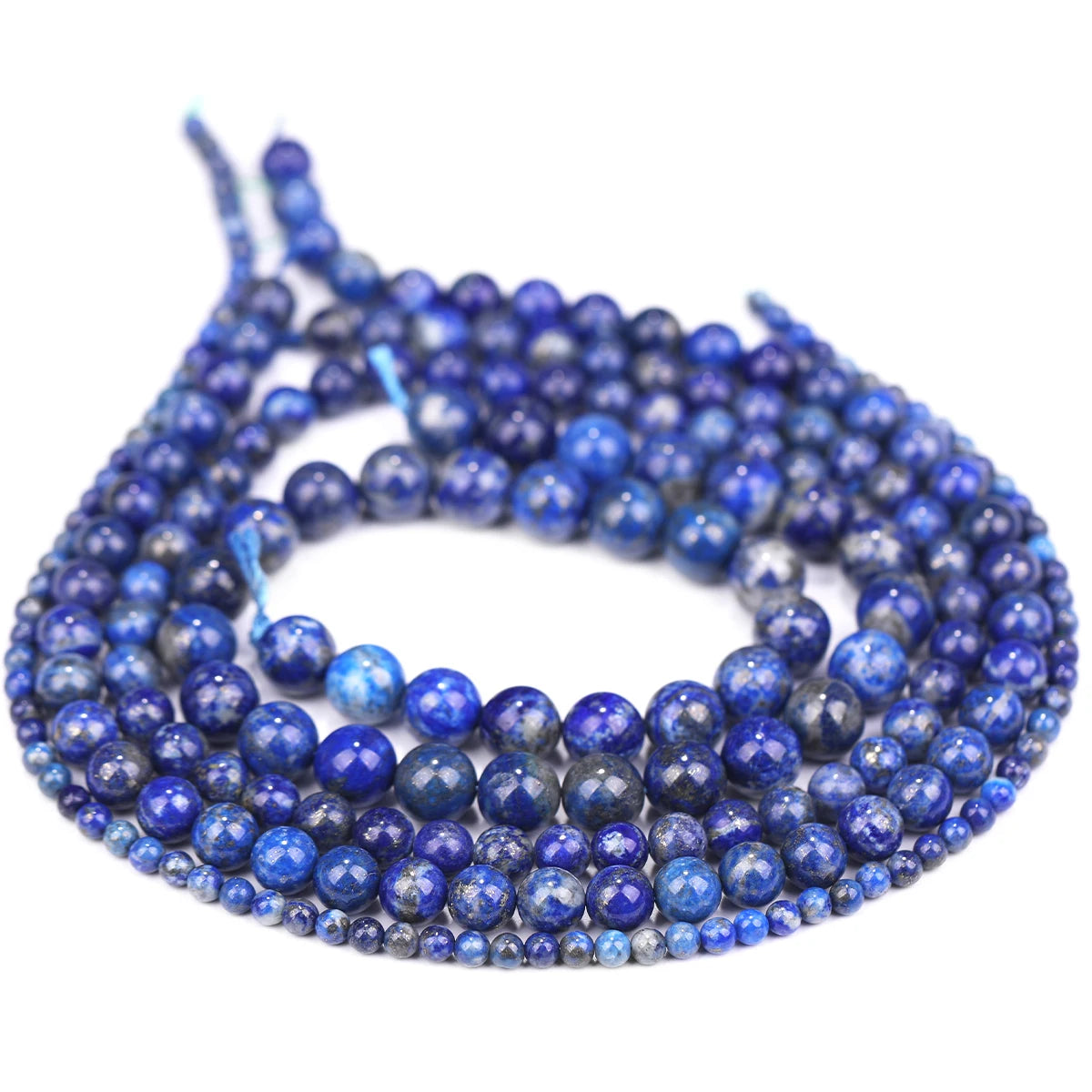 AAA Natural Stone Beads Lapis Lazuli Round Loose Stone Beads For Jewelry Making DIY Bracelet Earrings Accessories  4/6/8/10mm