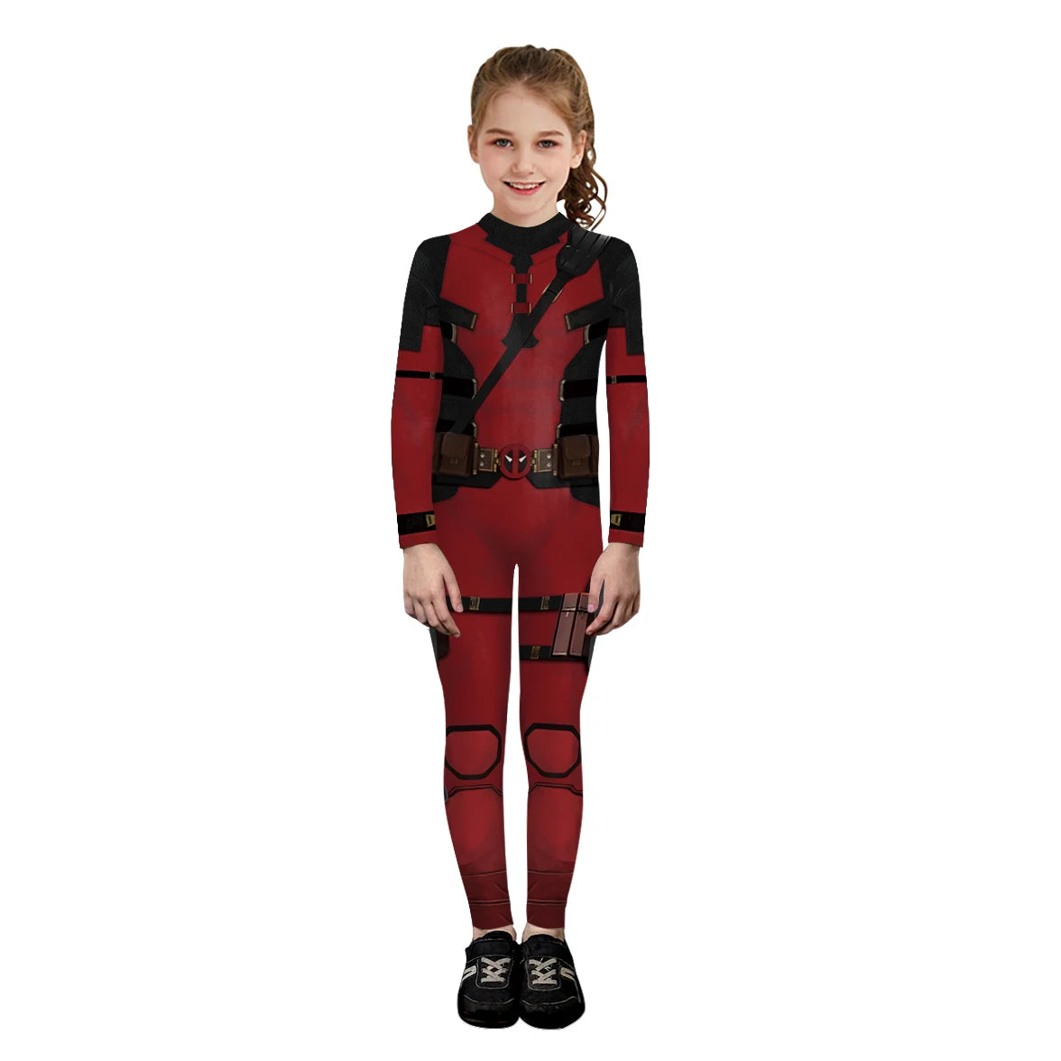 VIP FASHION Wolverine Deadpool Costume Family Matching Suit Adult Kid Zentai Bodysuit Halloween Jumpsuit Movie Fancy Party Wear - Charlie Dolly