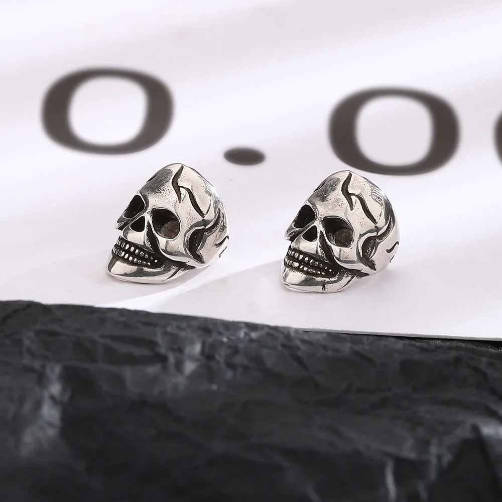 Fashion Unique Skull Ear Cuff For Women Men Personality Funny No Piercing Earring Halloween Jewelry Accessories - Charlie Dolly