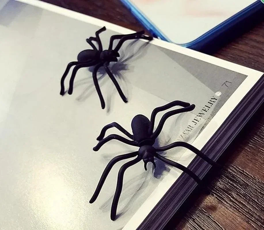 3D Punk Style Black Spider Halloween Animal Stud Earrings Vintage Fashion Jewelry Gifts Fashion Accessories for Women Gifts - Charlie Dolly