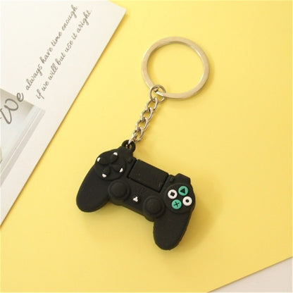 Video Game Handle Keychain Game Controller Simulation Toy Model Key Chains Game Fans Key Rings Party Favors Charms