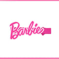 Fashion Girls Barbie Cosmetic Handheld Mirror Anime Kawaii Pink Hairpin Shark Clip Comb Ladies Handle Makeup Mirrors Accessories - Charlie Dolly