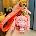 Cartoon Guardian Bella Keychain Cute Sleeping Angel Doll Delicate Keyring for Women Girl Backpack Charm Key Chains Gifts - Charlie Dolly