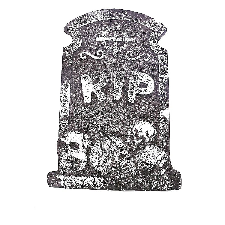 Halloween Decoration Foam Tombstone Ghost Festival Home Haunted House Bar Scene Layout Props Kids Adults Happy Halloween Supplie - Charlie Dolly