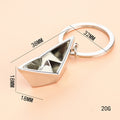Men's Sailing Paper Boat Lovely Keychain Metal Alloy Boat Key Chains Key Rings Lucky Gift For Sailor Men Women Charms Pendant - Charlie Dolly