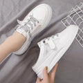 Women Shoes Canvas Tennis Casual Half Slippers Flats Female White Mules Low Top Sneakers Mesh Breathable Lazy Loafers - Charlie Dolly