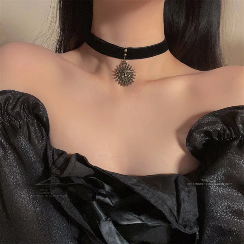 Girls Movie Leon Mathilda Choker Leon The Professional Cosplay Necklace For Women Gothic Jewellry Halloween Collares Kpop Props - Charlie Dolly