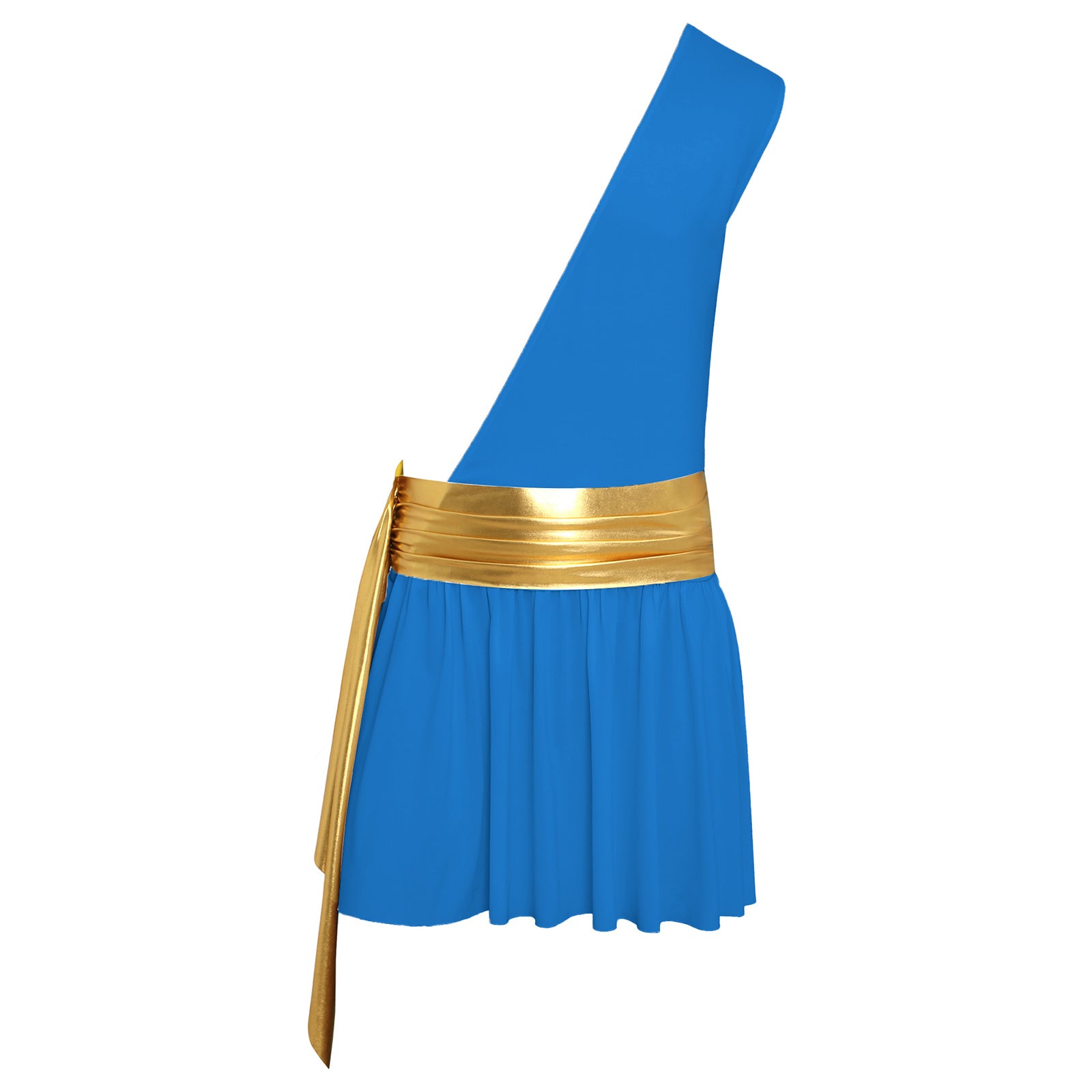 Men's  Ancient Greek God Halloween Party Costume Cosplay One Shoulder Strap Skirts Knight Warrior Theatrical Performance Outfit - Charlie Dolly