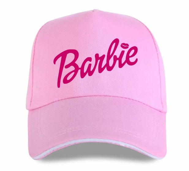 New Barbie Baseball Cap for Couple Anime Princess Girls All Match Sun Hat Cotton Soft Fashion Ladies Peaked Cap Sun Visor Gifts - Charlie Dolly