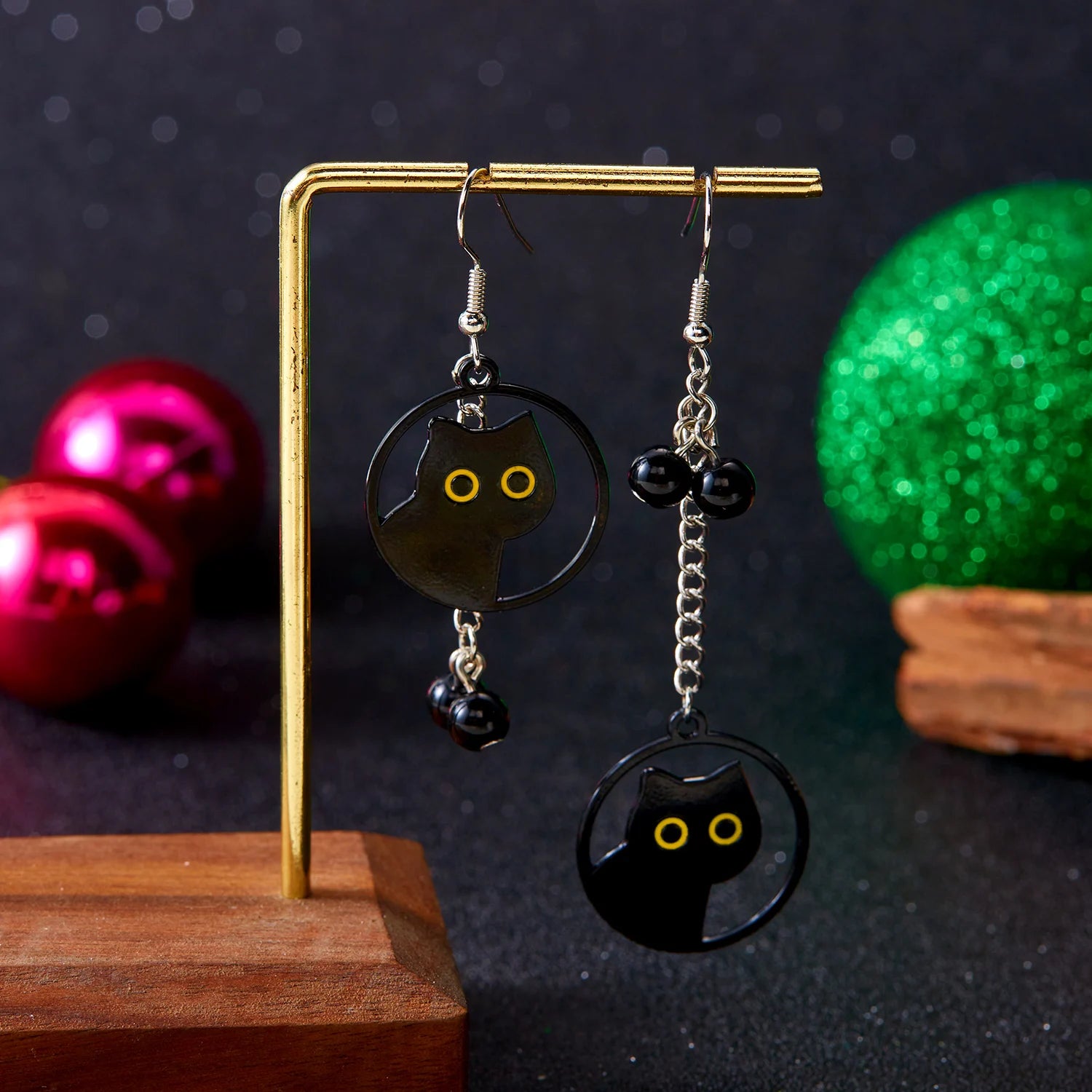 Cute Halloween Dangle Ghost Stud Earrings for Women Fashion Bat Spider Web Cat Pumpkin Star Drop Ear Jewelry Statement Bijoux - Charlie Dolly