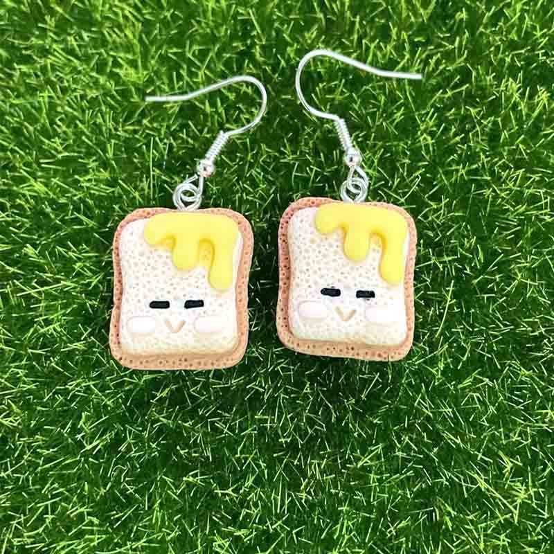 Fashion Korean Minimalist Cute Silica Gel Little Lemon Yellow Duck Earring For Temperament Girls Gift Earrings Jewelry - Charlie Dolly