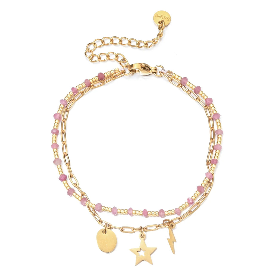 Evil Eye & Hamsa Hand Boho Bracelet
