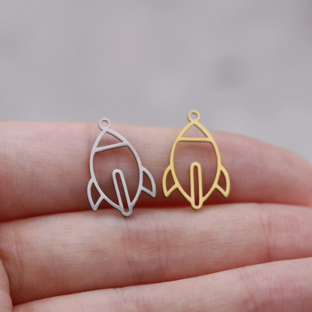 3pcs Glasses Charms DIY Earring Necklace Bracelet Unicycle Love House Hamsa Hand Lotus Flower Pendant For Jewelry Making