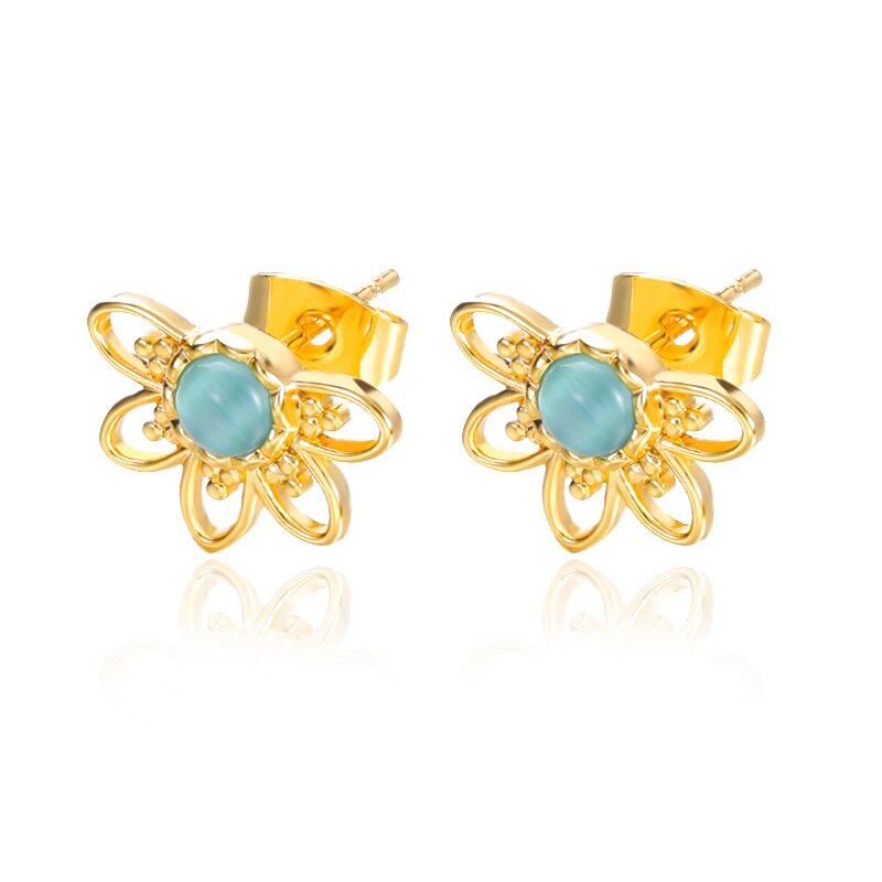 Imitation Pearl Earrings Women Fashion Snowflake Crystal Earrings Charm Zircon Jewelry Cute Earrings Best Choice for Couple Gift - Charlie Dolly