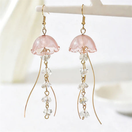 Shell Scale Big Fish Statement Earrings Jewelry