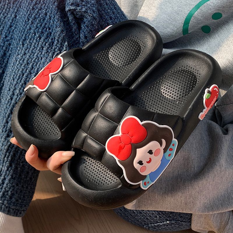 Cute Rabbit Slippers Women Indoor Home Bathroom Anti-slip Slides Shoes Soft Sole Beach Summer Sandals Women Slippers - Charlie Dolly